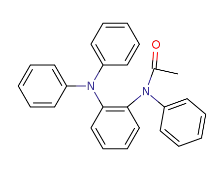 Molecular Structure of 29325-53-9 (N-[2-(Diphenylamino)phenyl]-N-phenylacetamide)