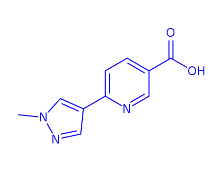 6-(1-benzylpyrazol-4-yl)pyridine-3-carboxylic Acid