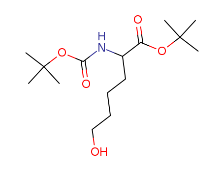 tert-butyl2-(tert-butoxycarbonylamino)-6-hydroxyhexanoate