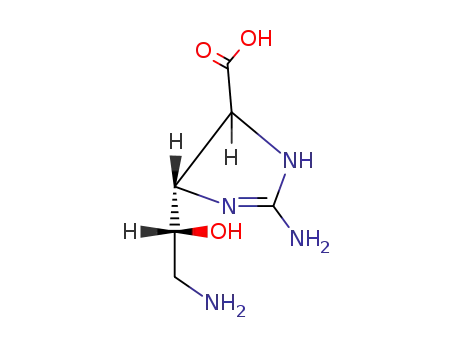 Molecular Structure of 29307-61-7 (streptolidine)