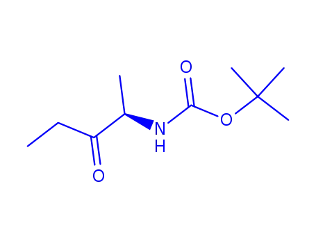 카르밤산, [(1S)-1-메틸-2-옥소부틸]-, 1,1-디메틸에틸 에스테르(9CI)