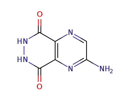Molecular Structure of 22051-73-6 (Pyrazino[2,3-d]pyridazine-5,8-dione, 2-amino-6,7-dihydro- (8CI))