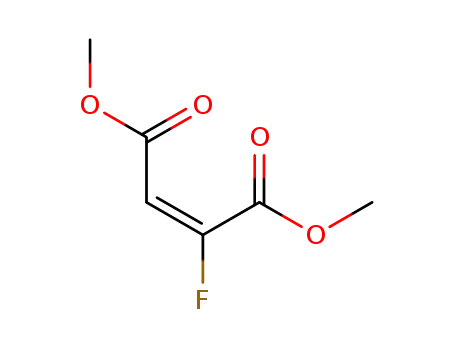 (E)-dimethyl 2-fluoro 2-butene dioate