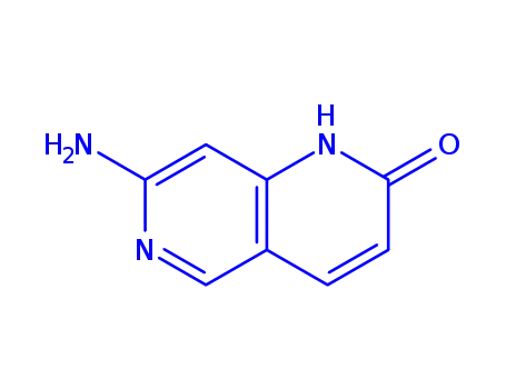 Molecular Structure of 220822-23-1 (7-aMino-1,6-naphthyridin-2(1H)-one)