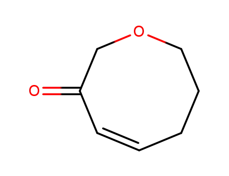 Molecular Structure of 29425-60-3 (2H-Oxocin-3(6H)-one,7,8-dihydro-(8CI,9CI))