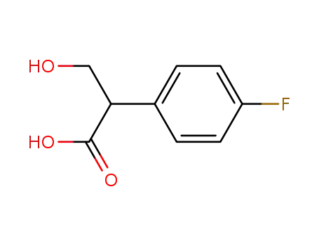 2-(4-Fluorophenyl)-3-hydroxypropanoic acid