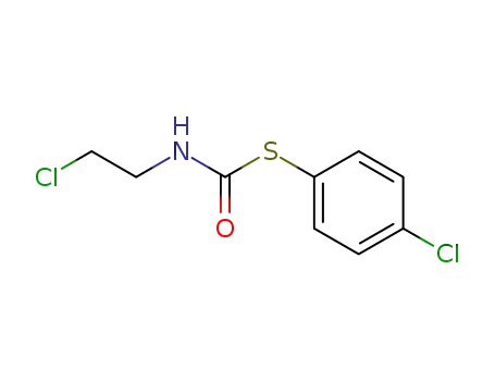 2-Chloroethylthiocarbamic acid, S-p-chlorophenyl ester