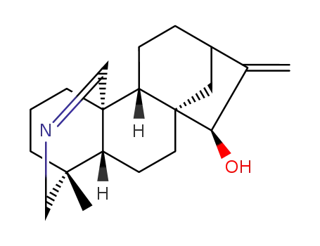 Molecular Structure of 76946-28-6 (Veatchan-15-ol,20,21-didehydro-4-methyl-16-methylene-, (15b)- (9CI))