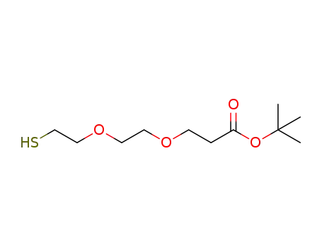 Molecular Structure of 1398044-50-2 (Thio-PEG2-t-butyl ester)