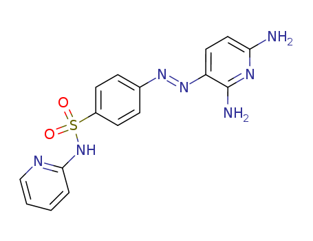 Benzenesulfonamide,4-[2-(2,6-diamino-3-pyridinyl)diazenyl]-N-2-pyridinyl- cas  29817-71-8
