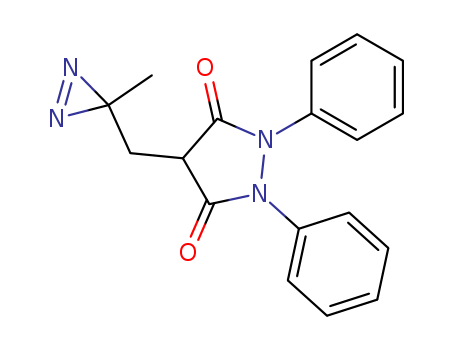 N-(2,2-Azopropyl)-1,2-diphenyl-3,5-pyrazolidinedione