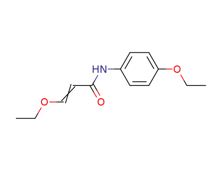 Molecular Structure of 29289-79-0 (3-ethoxy-p-Acrylophenetidide)