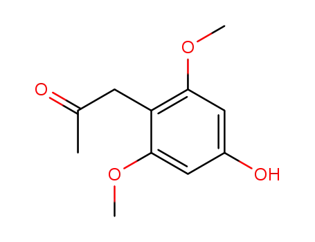 Molecular Structure of 2215-80-7 (1-(4-hydroxy-2,6-dimethoxyphenyl)propan-2-one)