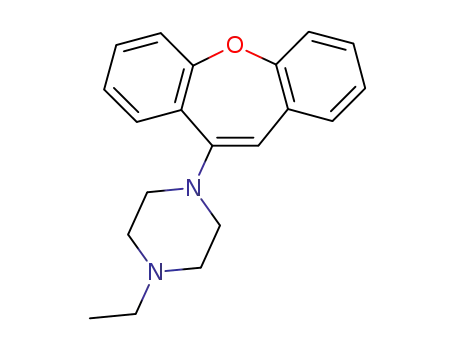 1-(dibenzo[b,f]oxepin-10-yl)-4-ethylpiperazine