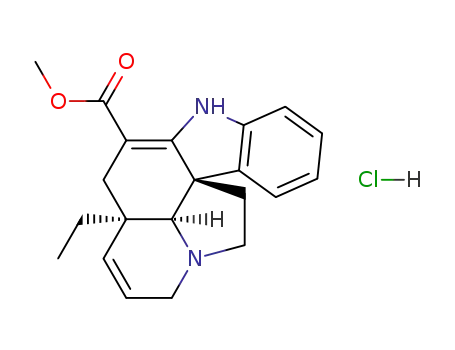 Molecular Structure of 29479-00-3 (TABERSONINE HYDROCHLORIDE)