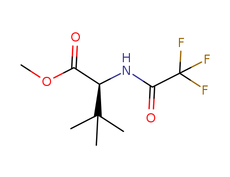 D-VALINE, 3-METHYL-N-(2,2,2-TRIFLUOROACETYL)-, METHYL ESTER