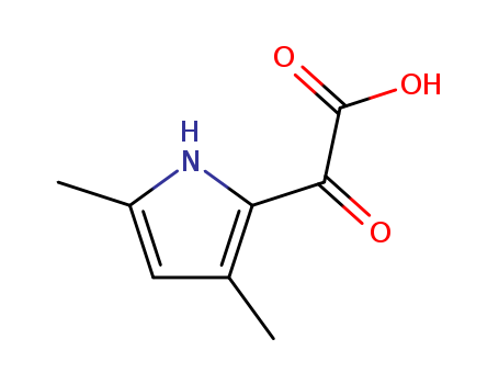1H-Pyrrole-2-aceticacid, 3,5-dimethyl-a-oxo-