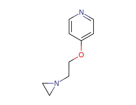 Pyridine,4-[2-(1-aziridinyl)ethoxy]-