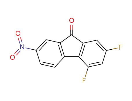 2,4-difluoro-7-nitro-9H-fluoren-9-one