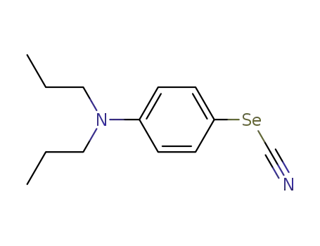 Molecular Structure of 22037-09-8 (p-(Dipropylamino)phenyl selenocyanate)