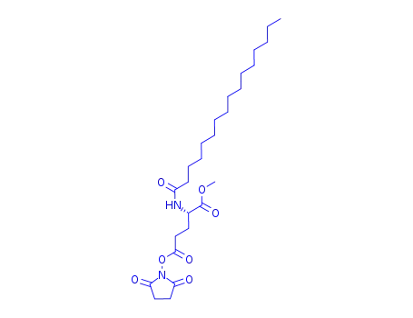 5-(2,5-dioxopyrrolidin-1-yl) 1-methyl palmitoyl-L-glutamate