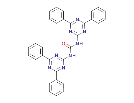 Molecular Structure of 29366-70-9 (1,3-Bis(4,6-diphenyl-1,3,5-triazin-2-yl)urea)