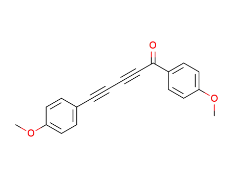 ビス(4-メトキシフェニル)ペンタ-2,4-ジイン-1-オン