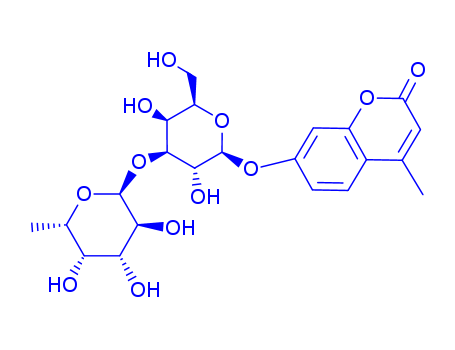 4-Methylumbelliferyl 3-O-(a-L-fucopyranosyl)-b-D-galactopyranoside