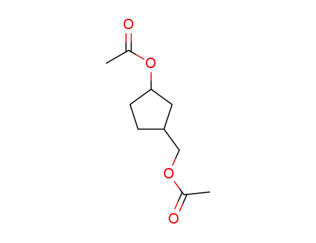 사이클로펜탄메탄올, 3-하이드록시-, 디아세테이트, 트랜스-(8CI)