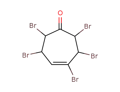 2,3,4,6,7-pentabromo-cyclohept-4-enone