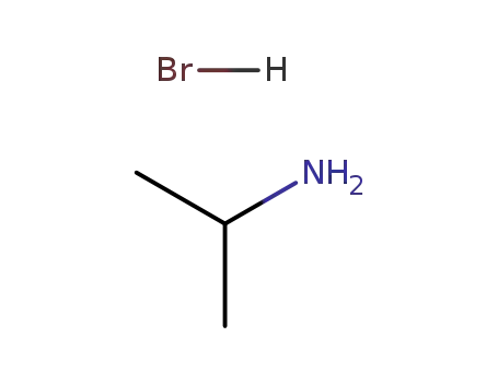 Molecular Structure of 29552-58-7 (propan-2-amine hydrobromide (1:1))