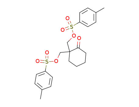 2,2-Bis-tosyloxymethyl-cyclohexan-1-on