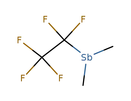 Dimethyl-pentafluorethyl-stibin