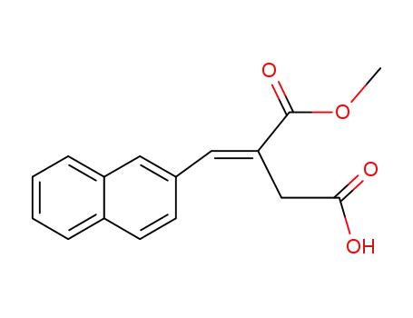(E)-2-(2-naphthylmethylene)succinic acid 1-methyl ester