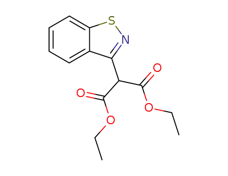 benzo[<i>d</i>]isothiazol-3-yl-malonic acid diethyl ester