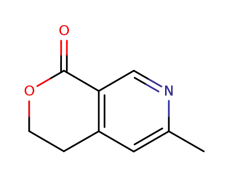 Molecular Structure of 2202-12-2 (3-methyl-8-oxa-4-azabicyclo[4.4.0]deca-2,4,11-trien-7-one)