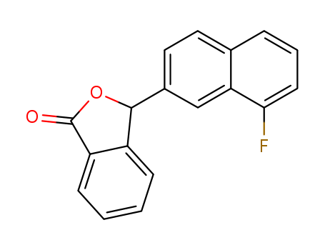 1(3H)-Isobenzofuranone,3-(8-fluoro-2-naphthalenyl)- cas  2965-42-6