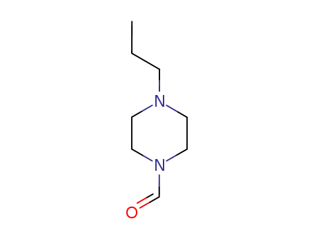 Molecular Structure of 21863-65-0 (1-Piperazinecarboxaldehyde,4-propyl-(8CI))