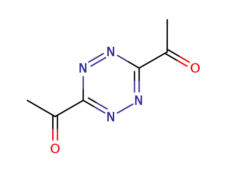 Molecular Structure of 219966-12-8 (Ethanone, 1,1-(1,2,4,5-tetrazine-3,6-diyl)bis- (9CI))