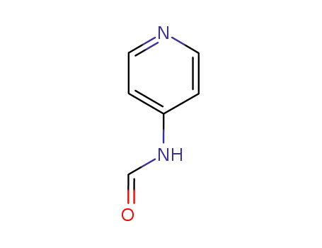 Molecular Structure of 22236-91-5 (Formamide, N-4-pyridinyl- (9CI))