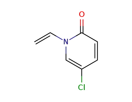 Molecular Structure of 22109-28-0 (5-Chloro-1-vinyl-2-pyridone)