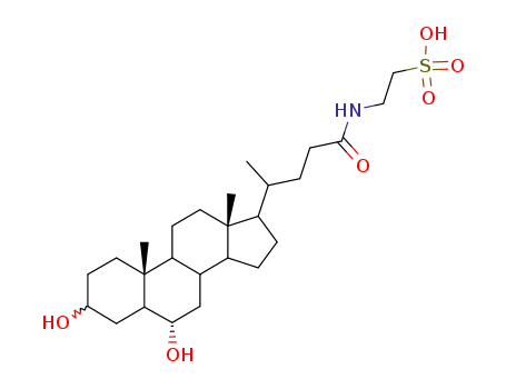 Ethanesulfonic acid,2-[[(3a,5b,6b)-3,6-dihydroxy-24-oxocholan-24-yl]amino]- (9CI)