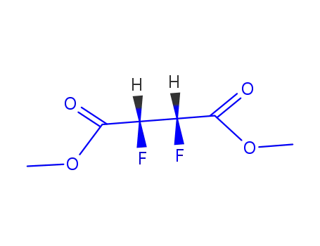 Butanedioic acid, 2,3-difluoro-, dimethyl ester, (R*,S*)- (9CI)