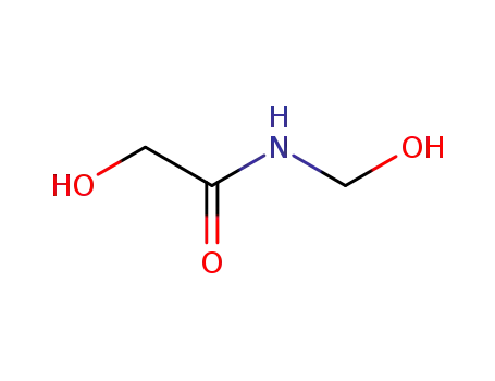 Molecular Structure of 22576-91-6 (2-hydroxy-N-(hydroxymethyl)acetamide)