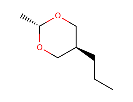 Molecular Structure of 22645-28-9 (2α-Methyl-5β-propyl-1,3-dioxane)