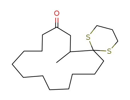 7-methyl-1,5-dithia-spiro[5.14]eicosan-9-one