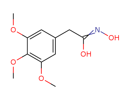 Benzeneacetamide,N-hydroxy-3,4,5-trimethoxy- cas  22372-34-5