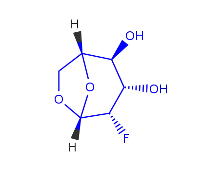 beta-D-Mannopyranose, 1,6-anhydro-2-deoxy-2-fluoro- (9CI)