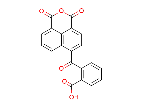 Molecular Structure of 22246-34-0 (2-[(1,3-dioxo-1H,3H-benzo[de]isochromen-6-yl)carbonyl]benzoic acid)