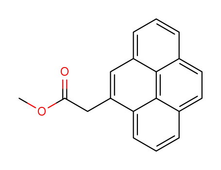 Molecular Structure of 22245-56-3 (methyl pyren-4-yl acetate)